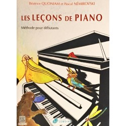 Béatrice Quoniam - Pascal Nemirovski, Les leçons de piano Volume 1
