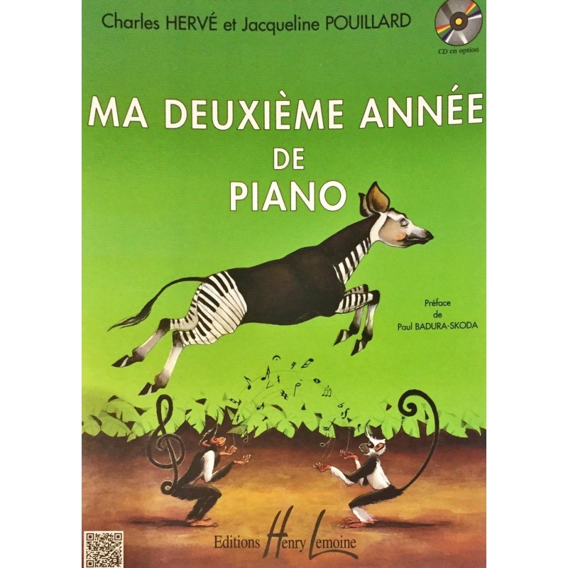 Charles Hervé - Jacqueline Pouillard, Ma deuxième année de piano