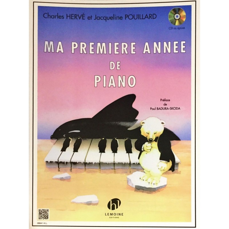 Charles Hervé - Jacqueline Pouillard, Ma première année de piano
