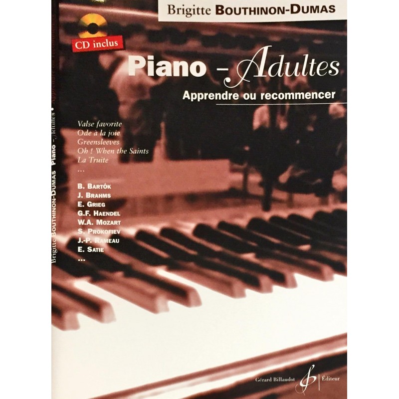 Brigitte Bouthinon-Dumas, Piano-Adultes