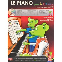 Christophe Astié, Le piano pour les 5/8 ans tout simplement