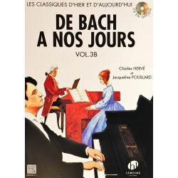 Charles Hervé - Jacqueline Pouillard, De Bach à nos jours Volume 3B