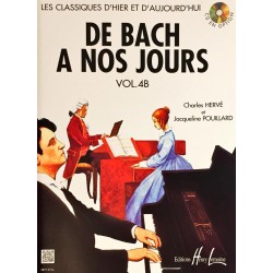 Charles Hervé - Jacqueline Pouillard, De Bach à nos jours Volume 4B
