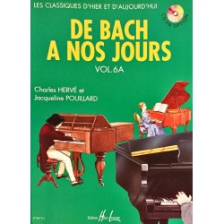 Charles Hervé - Jacqueline Pouillard, De Bach à nos jours Volume 6A