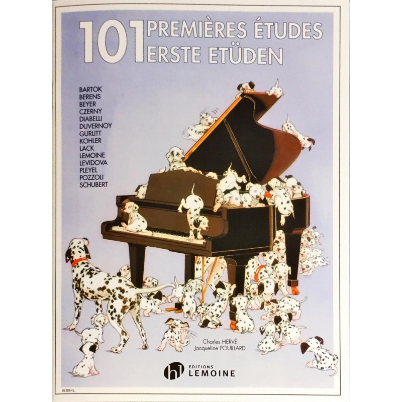 Charles Hervé - Jacqueline Pouillard, 101 premières études