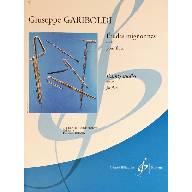 Giuseppe Gariboldi, Etudes mignonnes opus 131 pour flûte