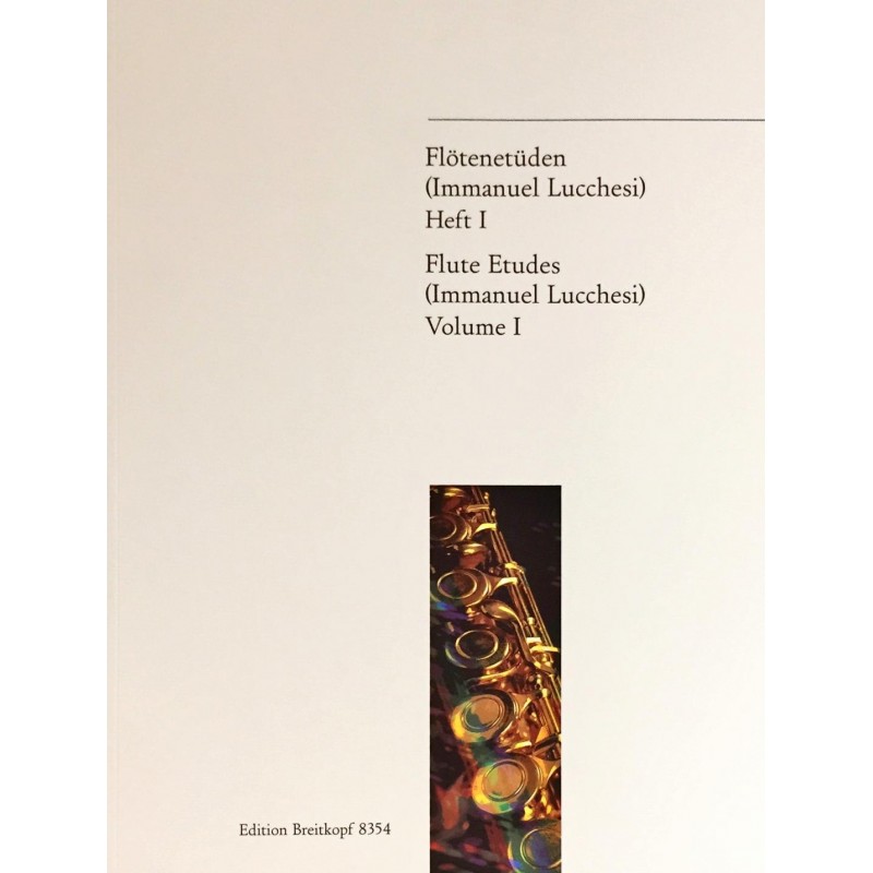 Immanuel Lucchesi, Flûte étude Volume 1