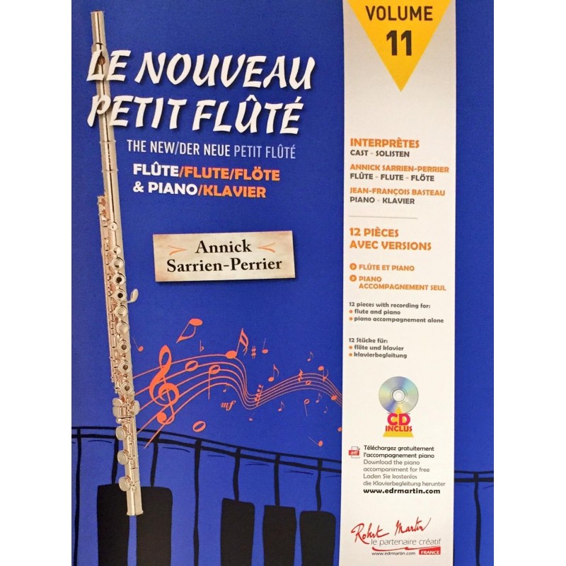 Annick Sarrien-Perrier, Le nouveau petit flûté Volume 11