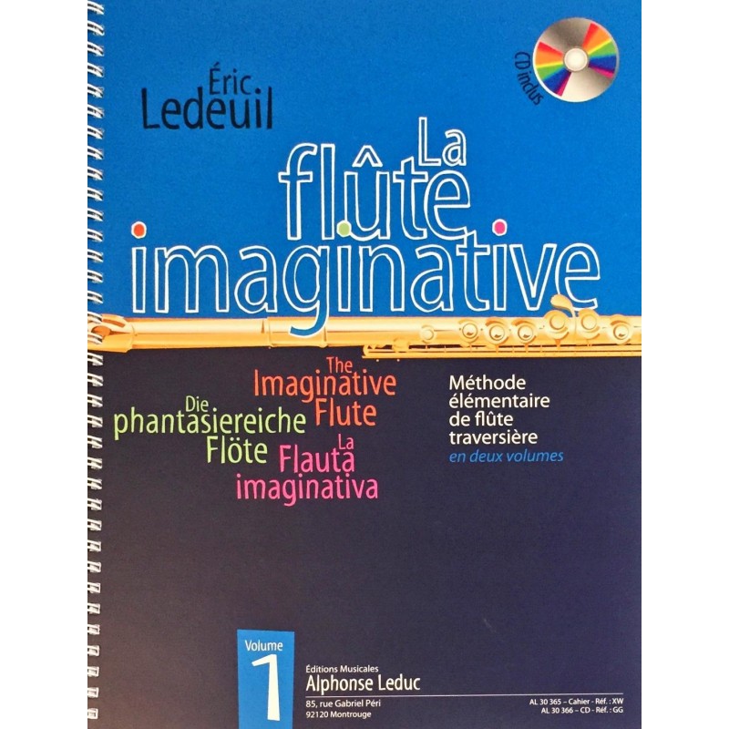 Eric Ledeuil, La flûte imaginative Volume 1
