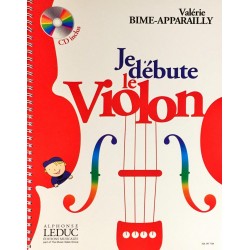 Valérie Bime-Apparailly, Je débute le violon