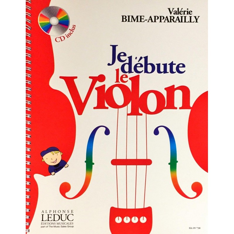 Valérie Bime-Apparailly, Je débute le violon