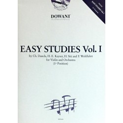 C. Dancla - H.E Kayser - H. Sitt - F. Wohlfahrt, Easy studies Volume 1