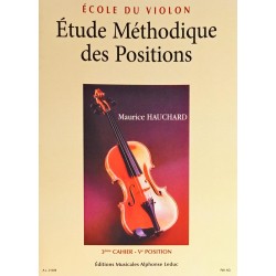 Maurice Hauchard, Méthode élémentaire Cahier 3 - 5ème position