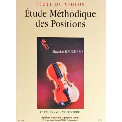 Maurice Hauchard, Méthode élémentaire Cahier 4 - 6ème et 7ème position