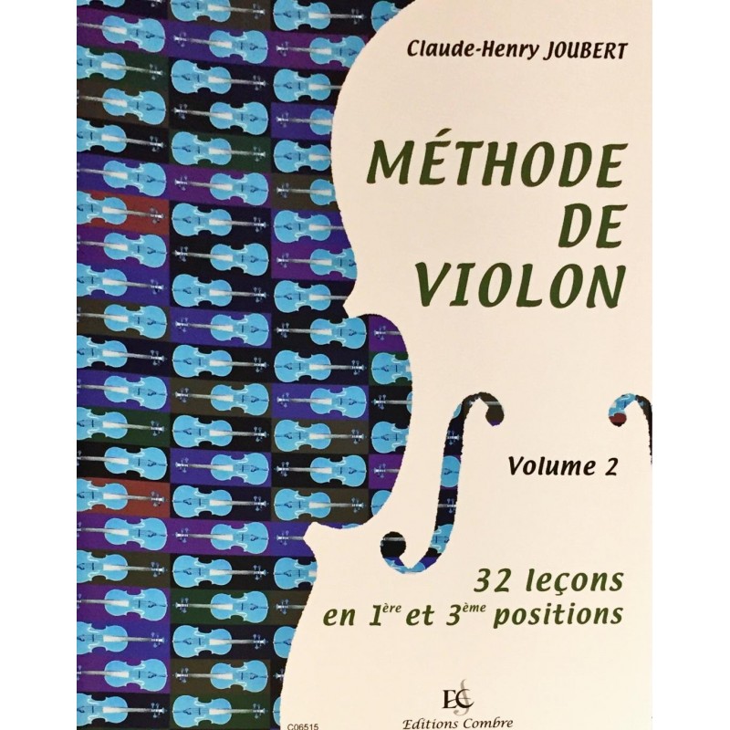 Claude-Henry Joubert, Méthode de violon Volume 2