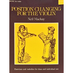 Neil Mackay, Position changing for the violin