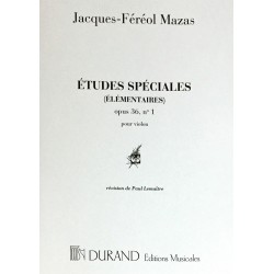 Jacques-Féréol Mazas, Etudes spéciales Opus 36 n°1