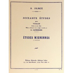 A. Samie, Etudes Mignonnes Op.31