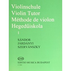 Sandor - Jardanyi - Szervansky, Méthode de violon Volume 1