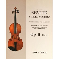 Otakar Sevcik, Sevcik Violin Studies Opus 6 Part 1