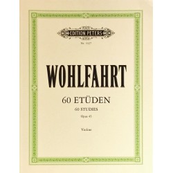 Franz Wohlfahrt, 60 études Opus 45