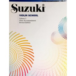 Suzuki, Violin school Volume 3 Piano accompaniment