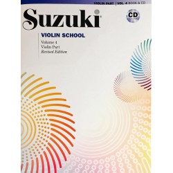 Suzuki Violin school Volume 4 Violin part + CD