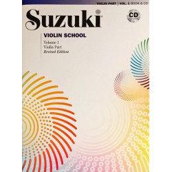 Suzuki Violin school Volume 1 Violon part + CD