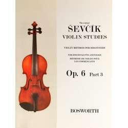 Otakar Sevcik, Sevcik Violin Studies Opus 6 Part 3