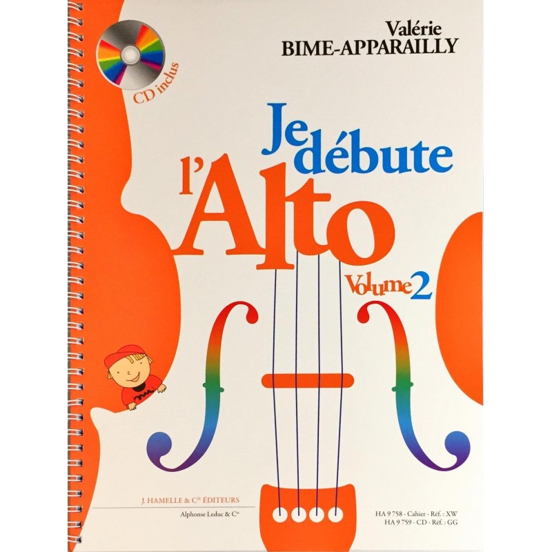 Valérie Bime-Apparailly, Je débute l'alto Volume 2