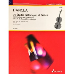 Dancla, 36 études mélodiques et faciles Opus 84
