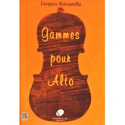 Jacques Borsarello, Gammes pour alto