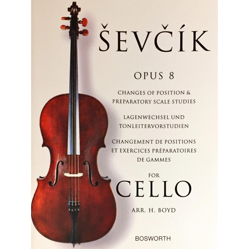 Sevcik for Cello Opus 8