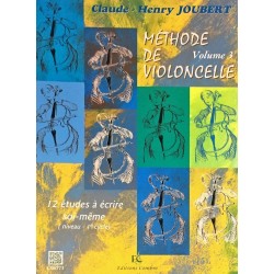 Claude-Henry Joubert, Méthode de violoncelle Volume 3