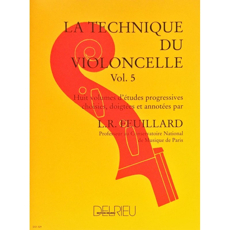 Louis-Raymond Feuillard, La technique du violoncelle Volume 5