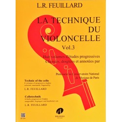 Louis-Raymond Feuillard, La technique du violoncelle Volume 3