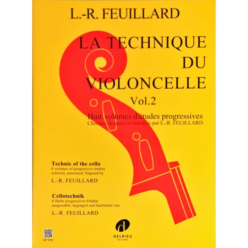 Louis-Raymond Feuillard, La technique du violoncelle Volume 2