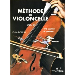 Odile Bourin, Méthode de violoncelle Volume 3