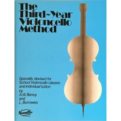 A.W Benoy - L. Burrowes, The third year Violoncello method
