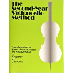 A.W Benoy - L. Burrowes, The second year Violoncello method