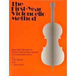 A.W Benoy - L. Burrowes, The first year Violoncello method