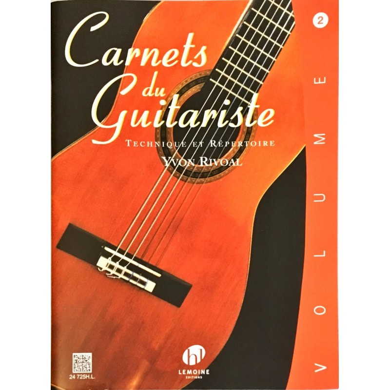 Yvon Rivoal, Carnets du guitariste Volume 2