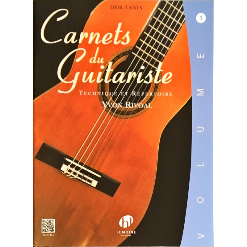 Yvon Rivoal, Carnets du guitariste Volume 1