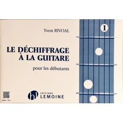 Yvon Rivoal, Le déchiffrage à la guitare Volume 1