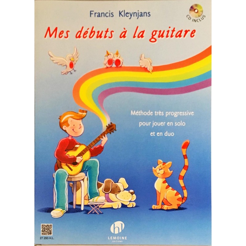 Francis Kleynjans, Mes débuts à la guitare