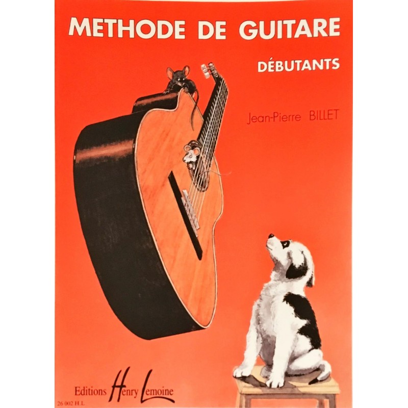 Jean-Pierre Billet, Méthode de guitare Débutants