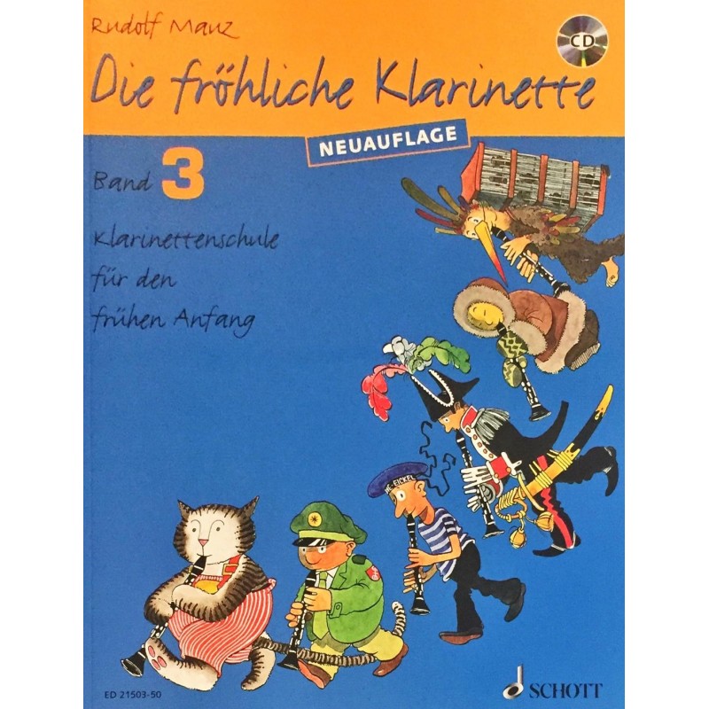 Rudolf Mauz, Die fröhliche klarinette Volume 3 + CD