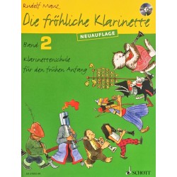 Rudolf Mauz, Die fröhliche klarinette Volume 2 + CD