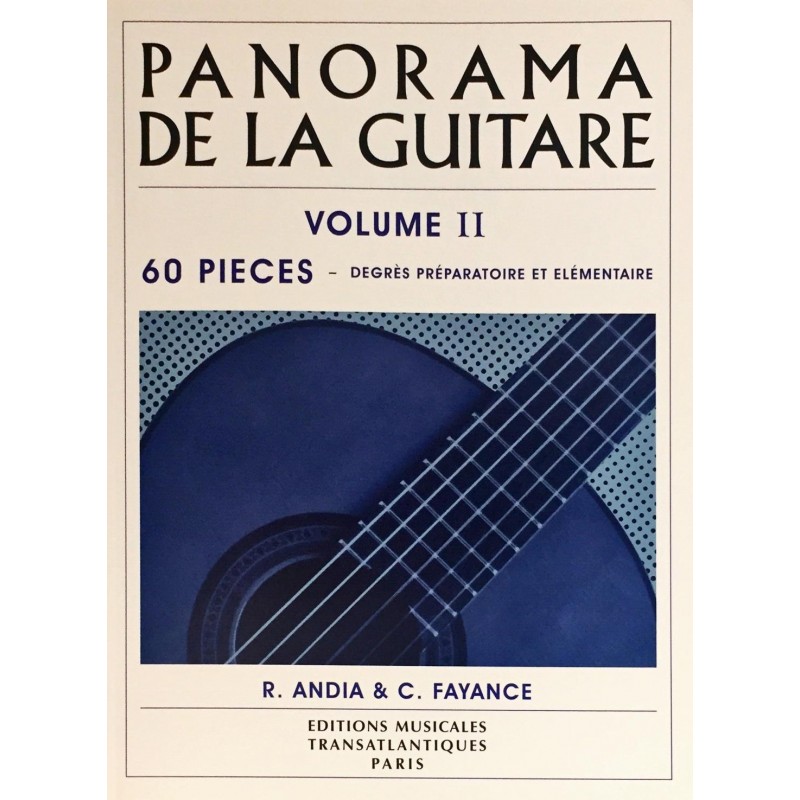 R. Andia - C. Fayance, Panorama de la guitare Volume 2