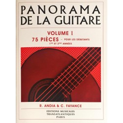 R. Andia - C. Fayance, Panorama de la guitare Volume 1